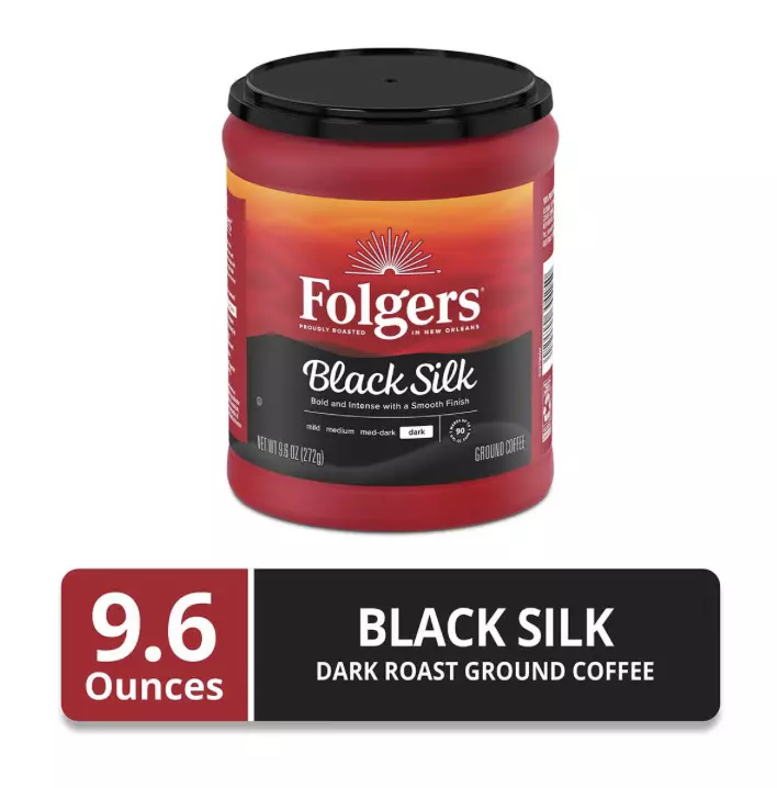 FOLGERS BLACK SILK 272G