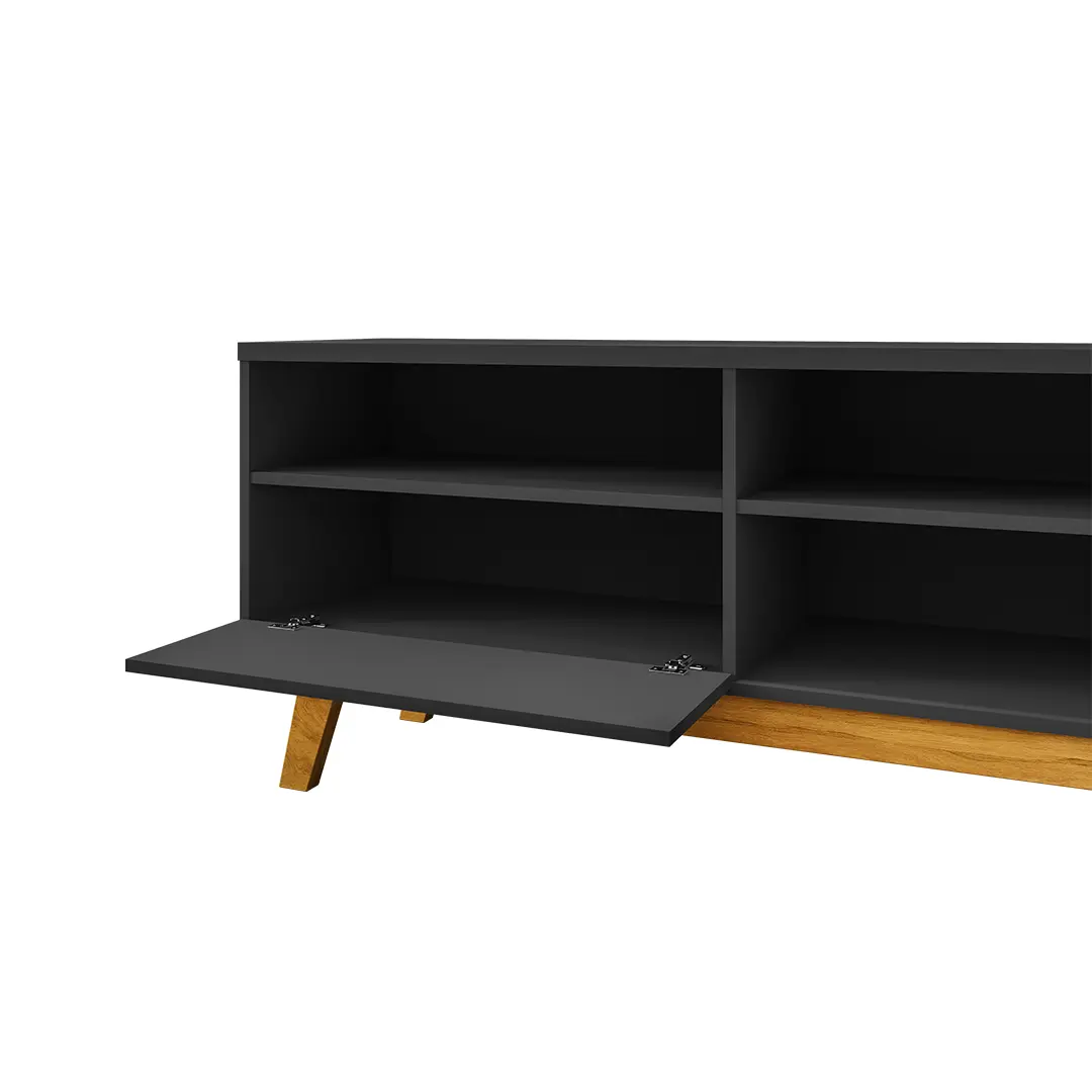 Maxi Paladio TV Stand 138CM (Matte Black)