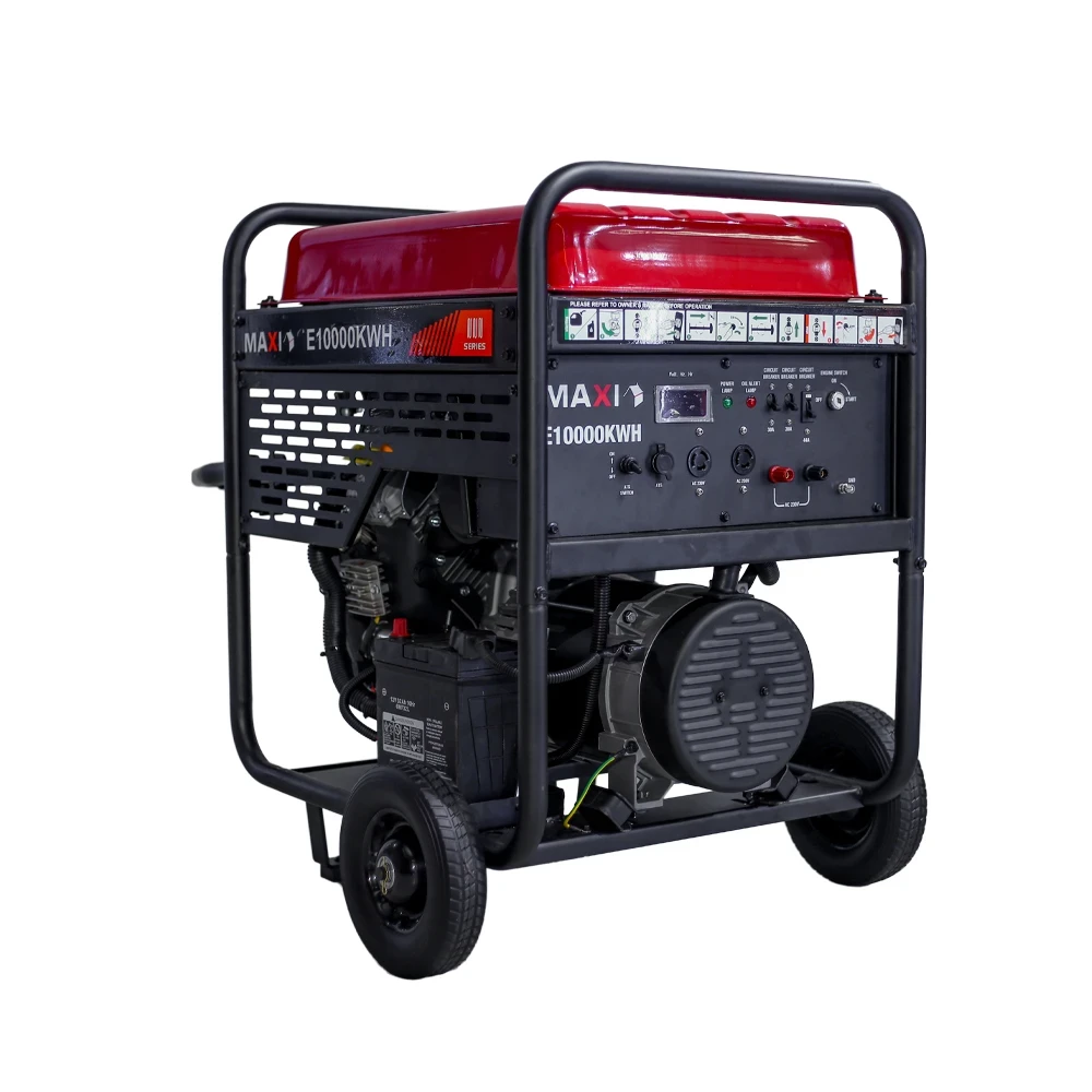 Maxi Generator 12.5kVa | 10kW | with Key & Wheels (E10000KWH)