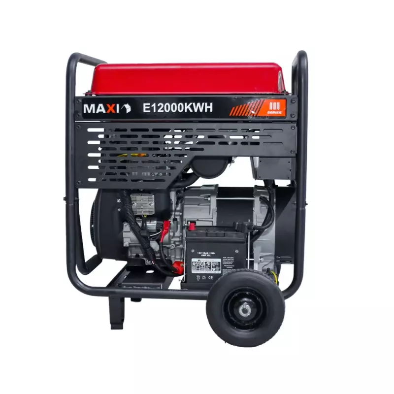 Maxi Generator 15kVa | 12kW | with Key & Wheels (E12000KWH)