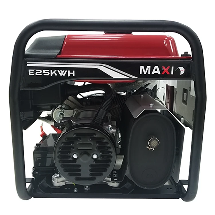 Maxi Generator 3.1kVa | 2.5kW | with Key & Wheels (E25KWH)