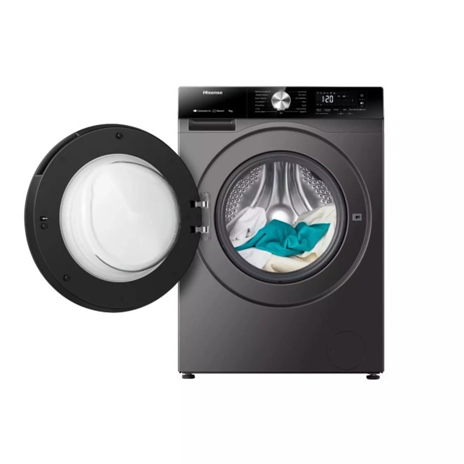 Hisense Front Load Wash & Dry 10.5/6KG (WD3S1043BT) Washing Machine Hisense Front Load Wash & Dry 10.5/6KG (WD3S1043BT) Washing Machine