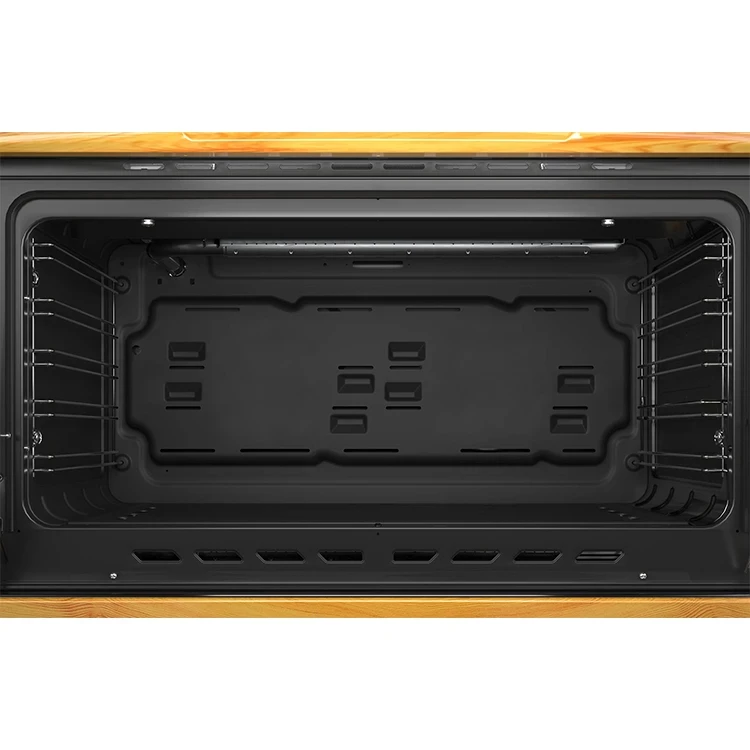 Maxi Gas Cooker 60x90 CM (4+2) Burners Wood (TR) Maxi Gas Cooker 60x90 CM (4+2) Burners Wood (TR)