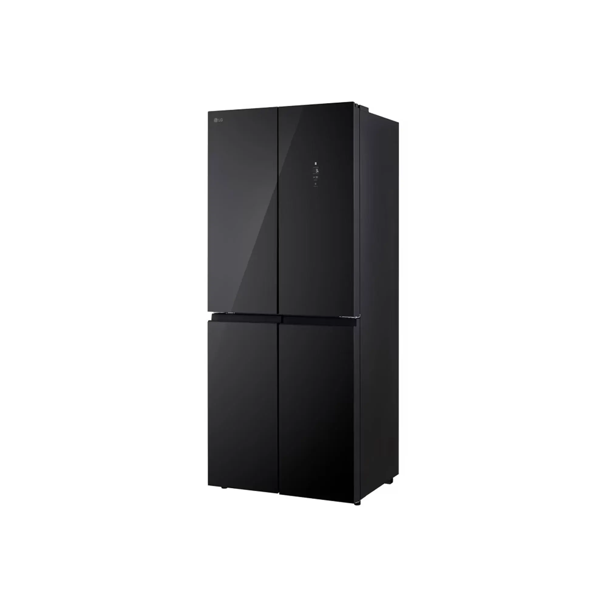 LG Cross Door Refrigerator 400L (GCFB41FPLAM) Black Glass LG Cross Door Refrigerator 400L (GCFB41FPLAM) Black Glass