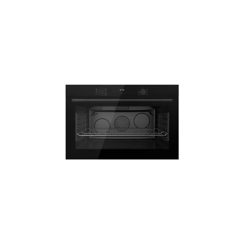 Maxi Electric Built-in Oven 90CM (QX97BLD) Black Glass