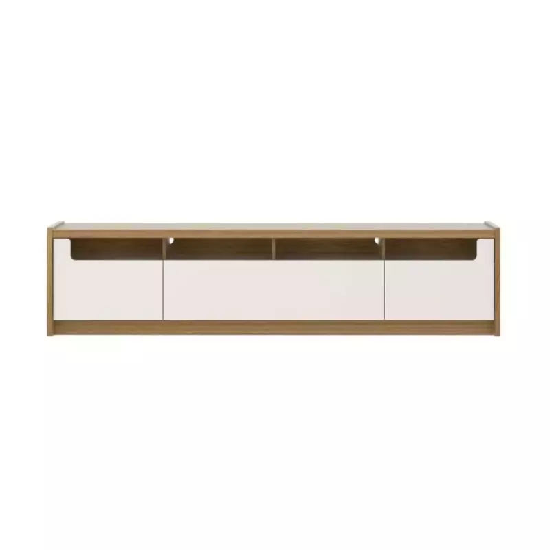 Provincia Oslo TV Stand 2.2m (Off White Gloss/Freij)