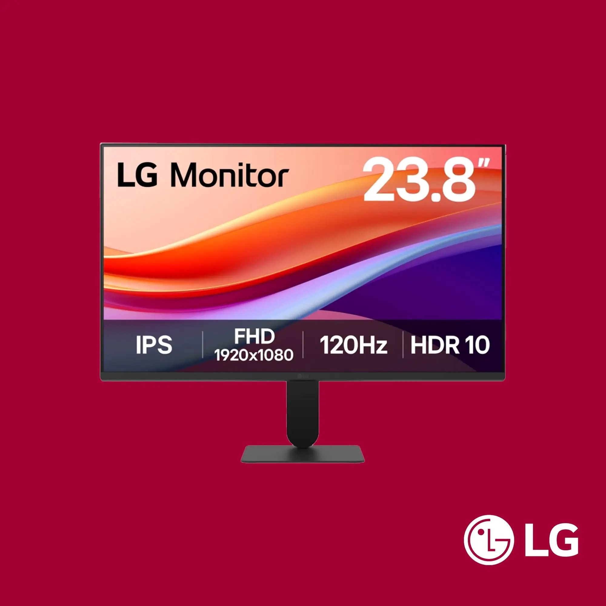 LG Monitor 24 Inch (24U411A-B) FHD IPS 120Hz with HDR10 LG Monitor 24 Inch (24U411A-B) FHD IPS 120Hz with HDR10