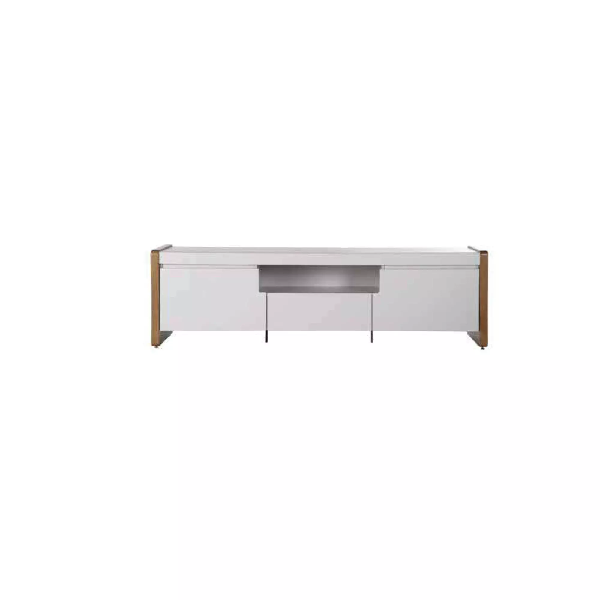 Provincia Bristol TV Stand 1.89m (Off White Matte/Natural) Provincia Bristol TV Stand 1.89m (Off White Matte/Natural)