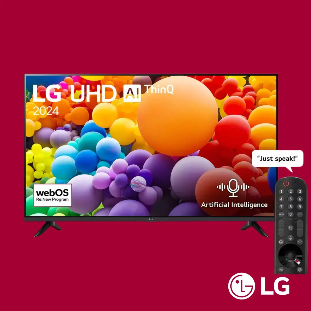 LG TV UHD 50 Inch UT73 4K Smart TV AI Magic remote HDR10 webOS24 LG TV UHD 50 Inch UT73 4K Smart TV AI Magic remote HDR10 webOS24