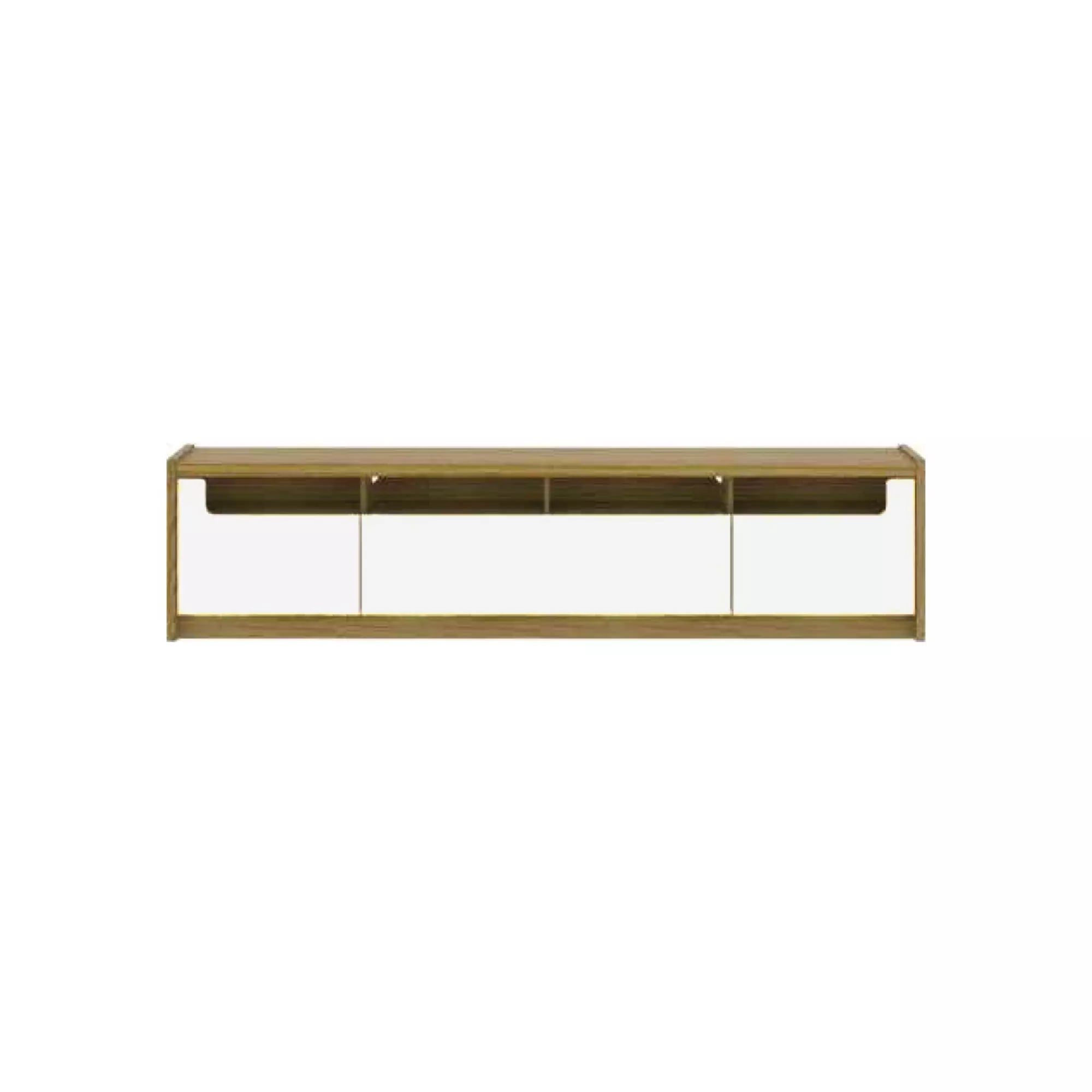 Provincia Oslo TV Stand 2.21m (Off White/Oak)