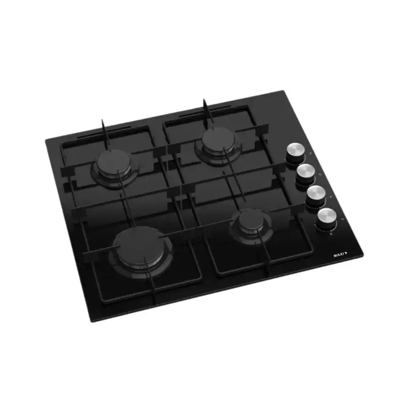 Maxi Tabletop 4 Burners Black