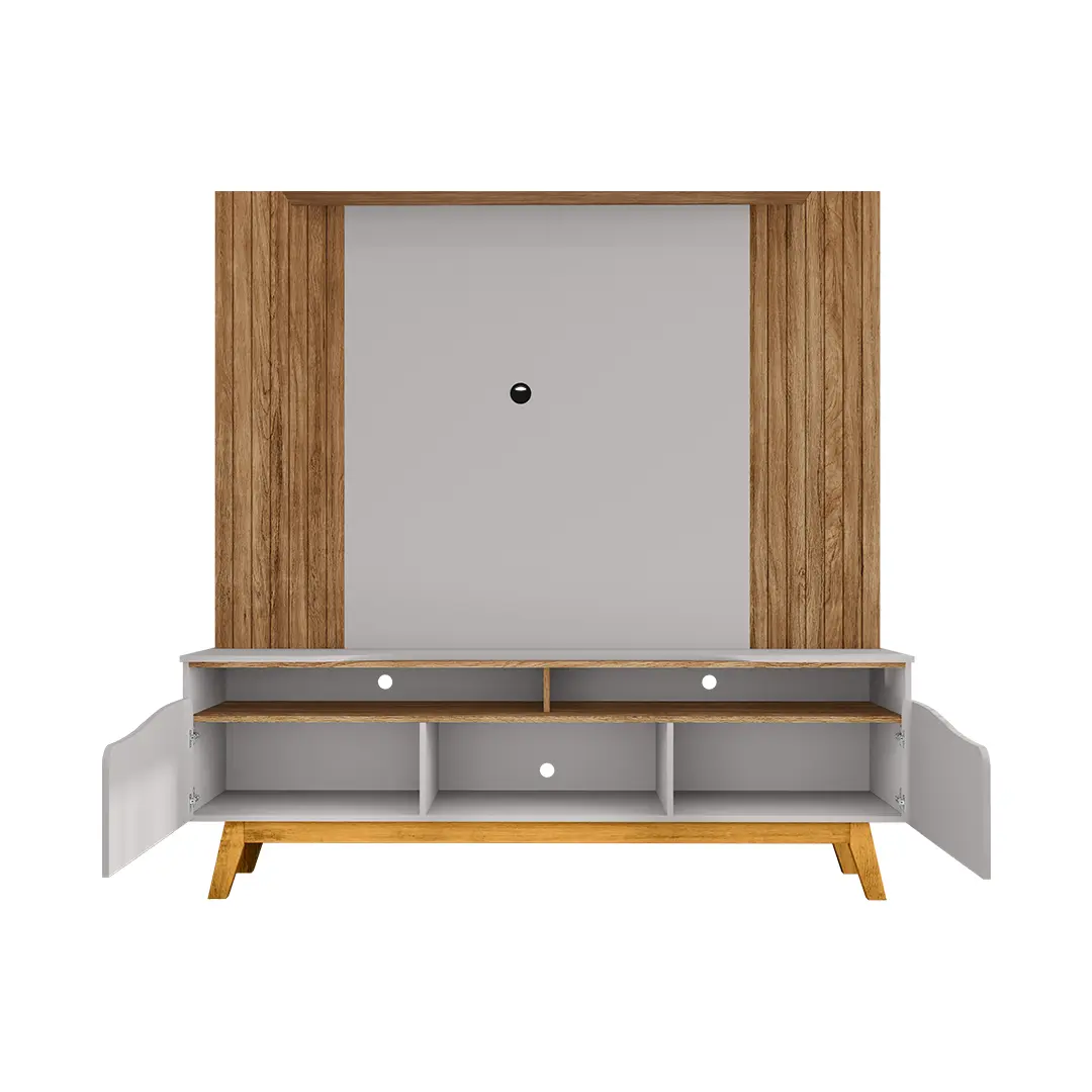 Maxi Atalaia TV Stand 180CM (Cinnamo / Off White) Maxi Atalaia TV Stand 180CM (Cinnamo / Off White)