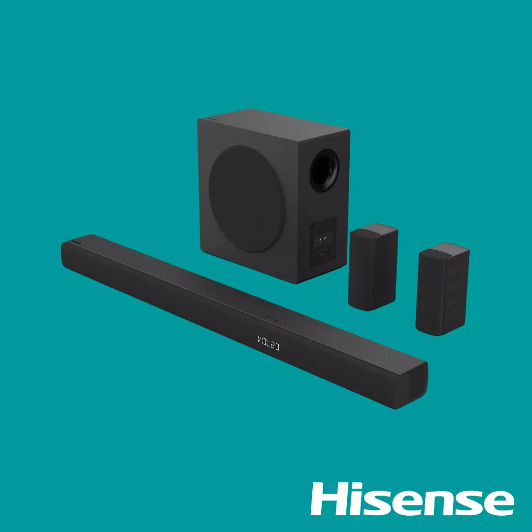 Hisense Soundbar with Subwoofer 540W 5.1CH (HS5100) Hisense Soundbar with Subwoofer 540W 5.1CH (HS5100)