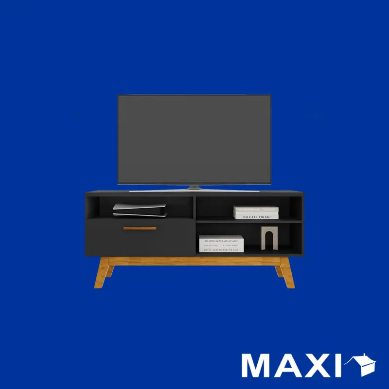 Maxi Paladio TV Stand 138CM (Matte Black)