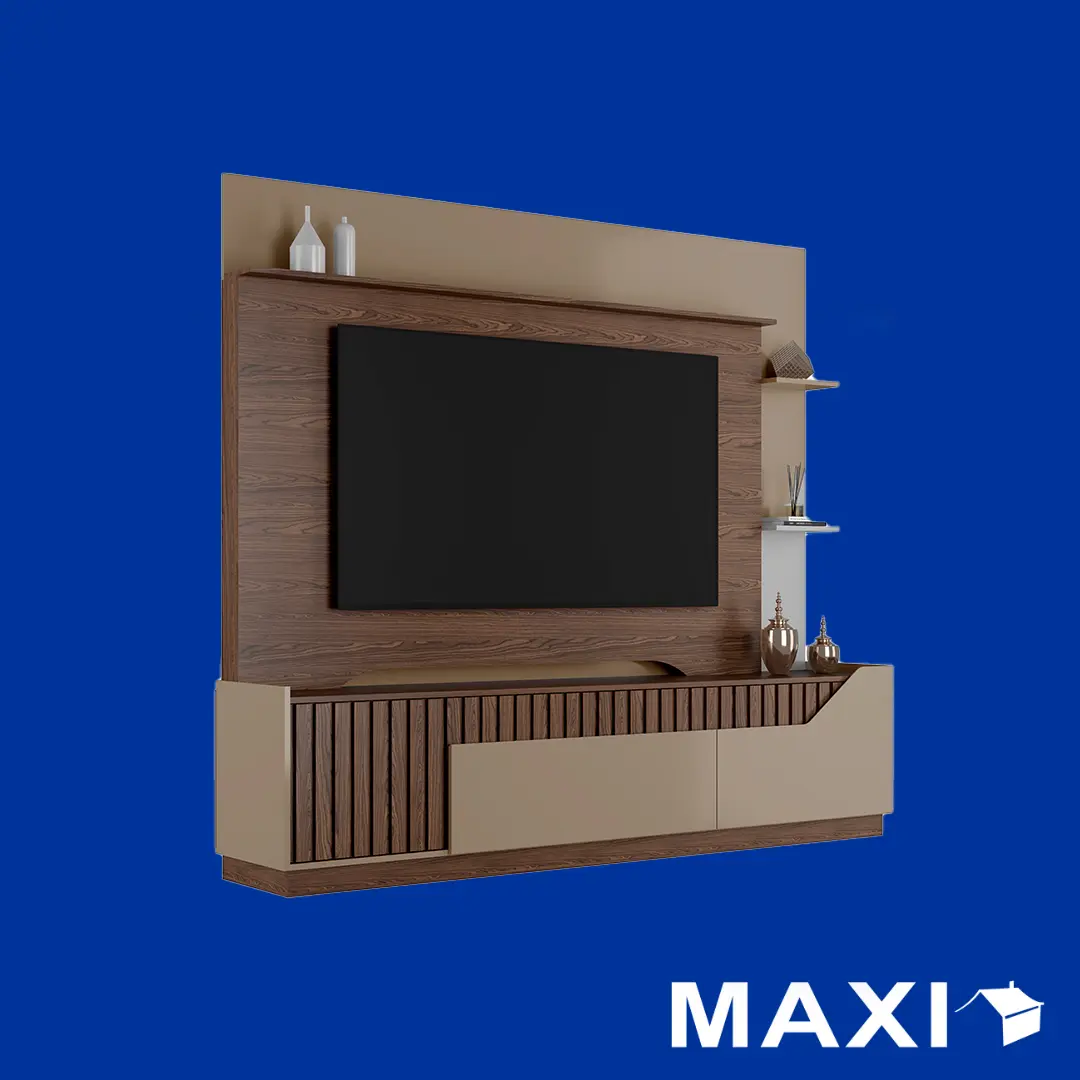 Maxi Dallas TV Stand 210CM (Oak / Fendi) Maxi Dallas TV Stand 210CM (Oak / Fendi)