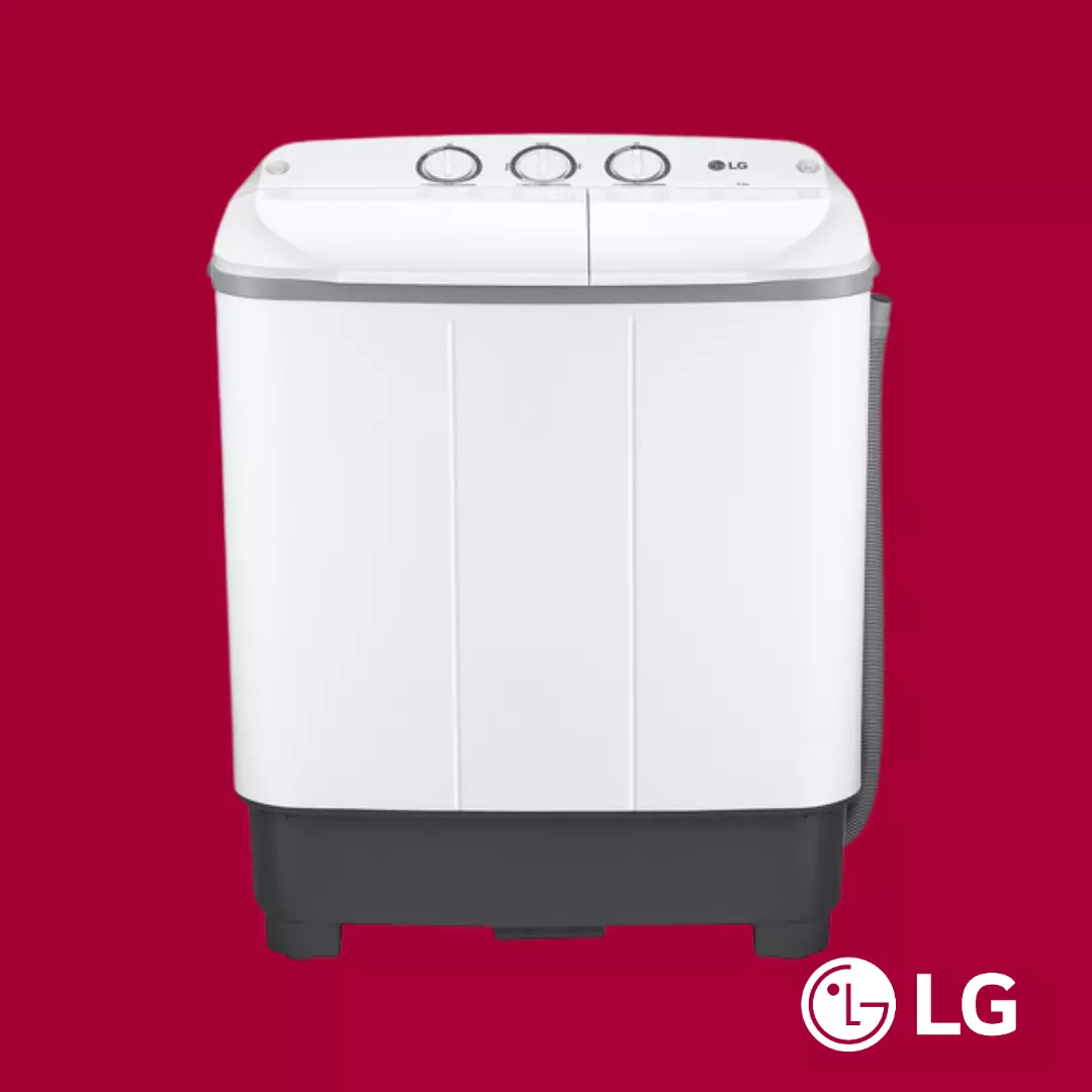 LG Top Load Twin Tub 6KG (WP-710RD) Washing Machine