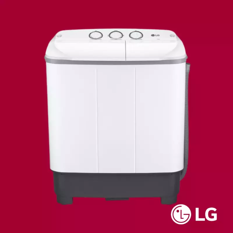 LG Top Load Twin Tub 6KG (WP-710RD) Washing Machine