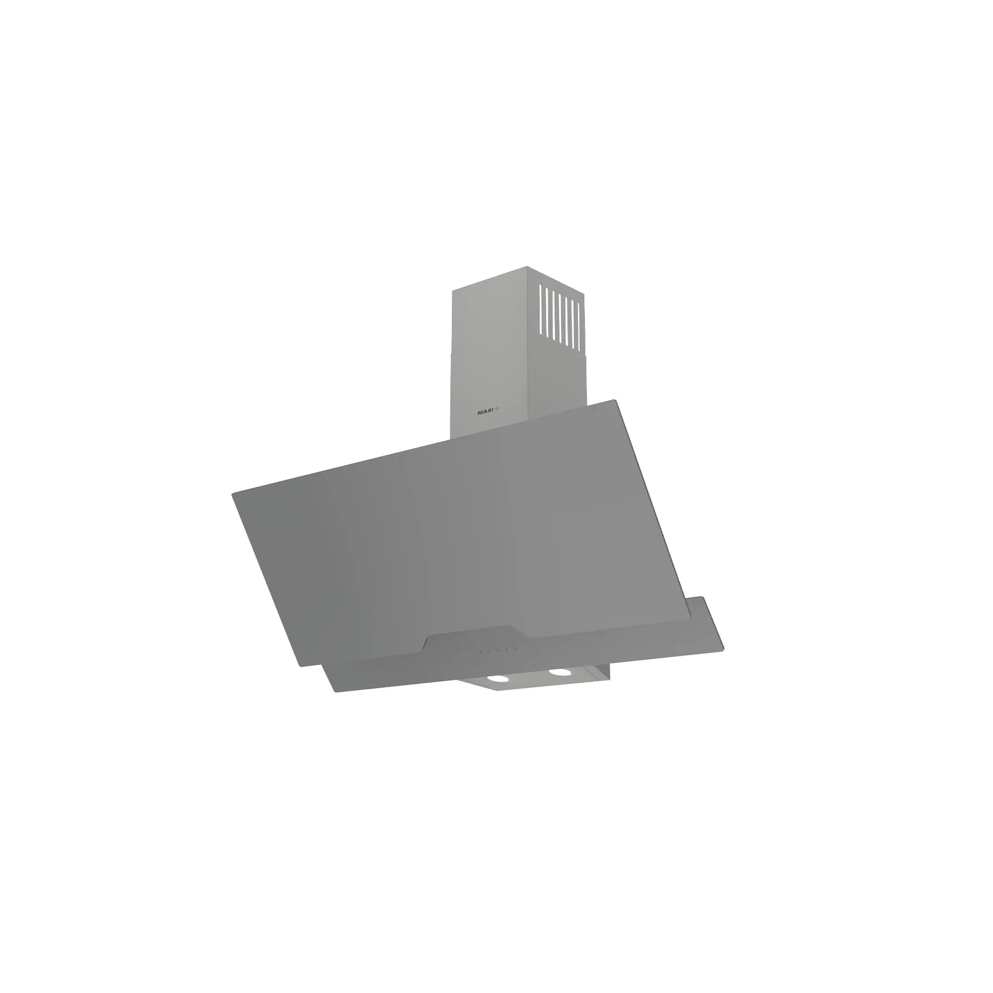 Maxi Hood 90cm Angled Curved (0029GR) Grey Glass Maxi Hood 90cm Angled Curved (0029GR) Grey Glass