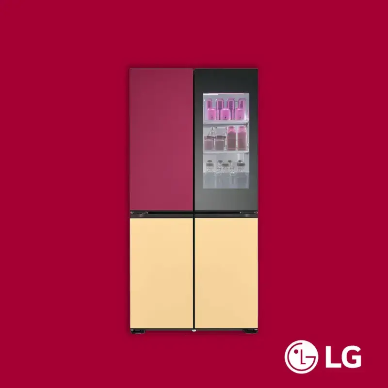 LG Cross Door Refrigerator 671L MoodUP InstaView LG Cross Door Refrigerator 671L MoodUP InstaView