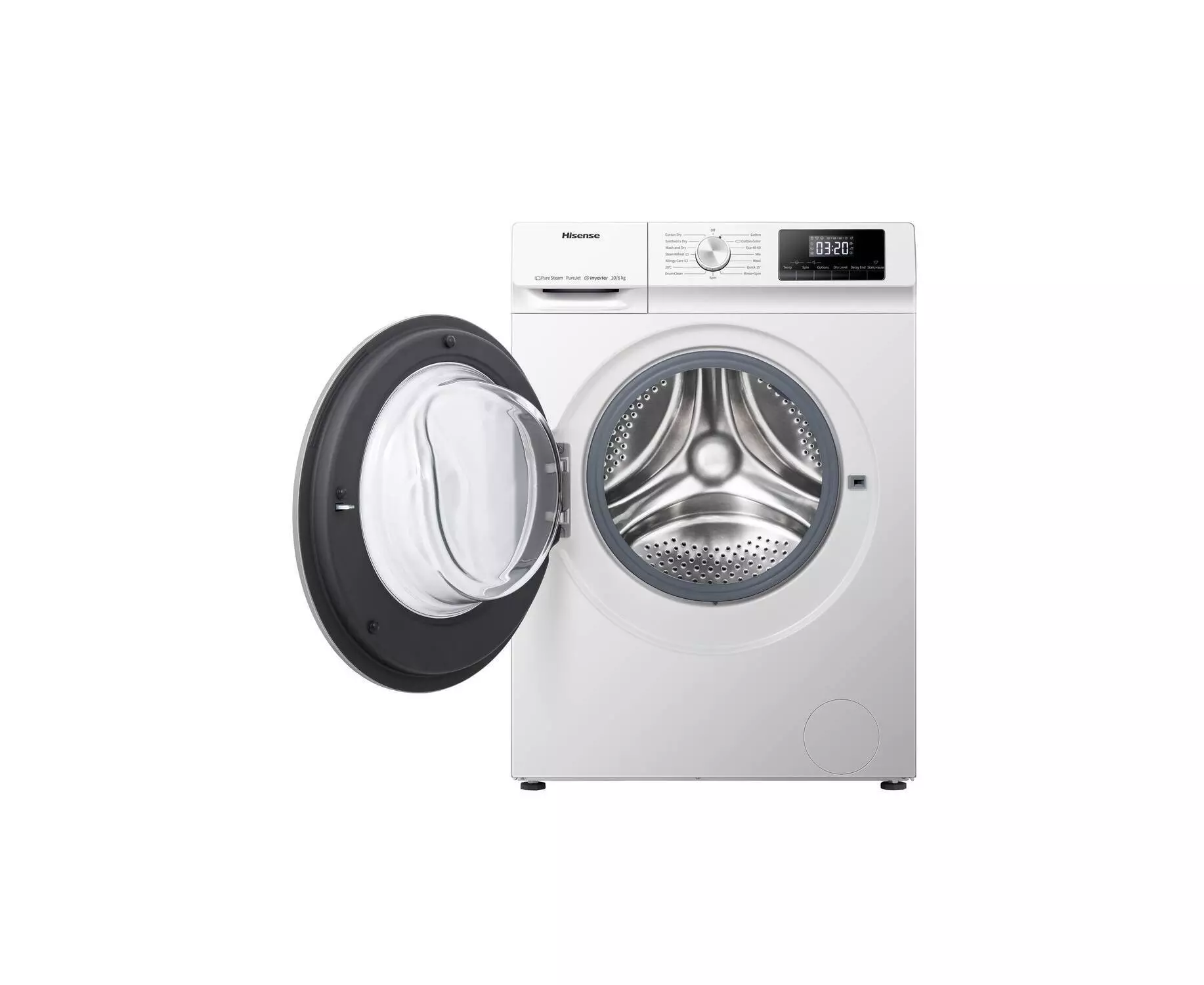 Hisense Front Load Wash & Dry 10/6KG (WDQY1014T) Washing Machine