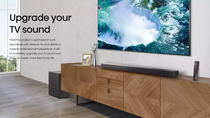 Hisense Soundbar with Subwoofer 120W 2.1CH (HS212)