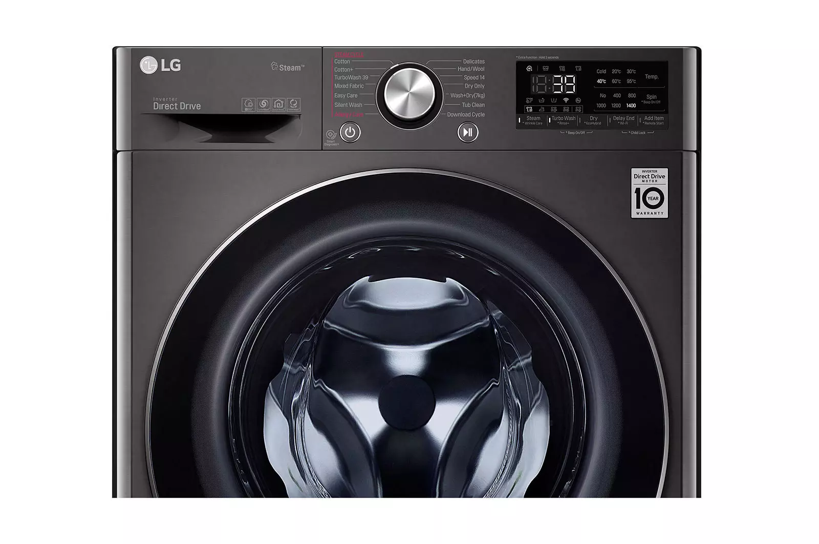 LG Front Load Wash & Dry 9/5KG (F2V5FGPYJE) Washing Machine
