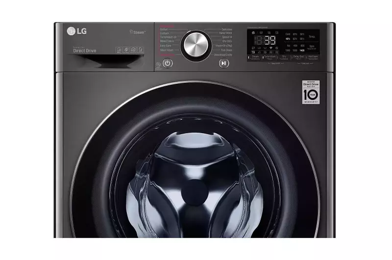 LG Front Load Wash & Dry 9/5KG (F2V5FGPYJE) Washing Machine