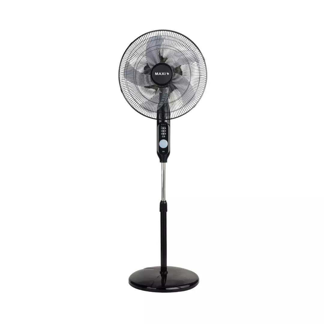 Maxi Standing Rechargeable Fan 18 inch Black (45AC-KYS)