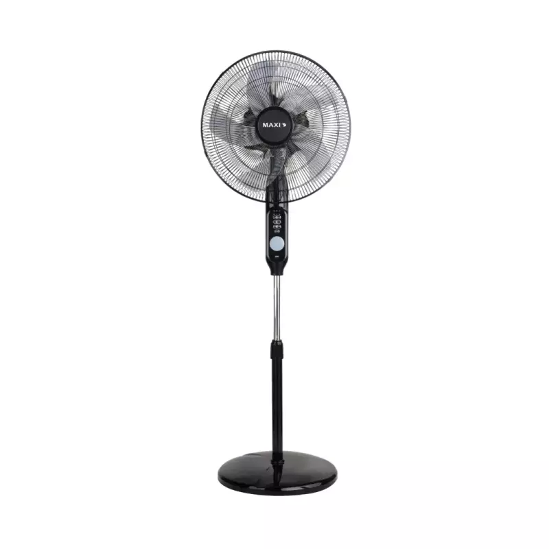 Maxi Standing Rechargeable Fan 18 inch Black (45AC-KYS)