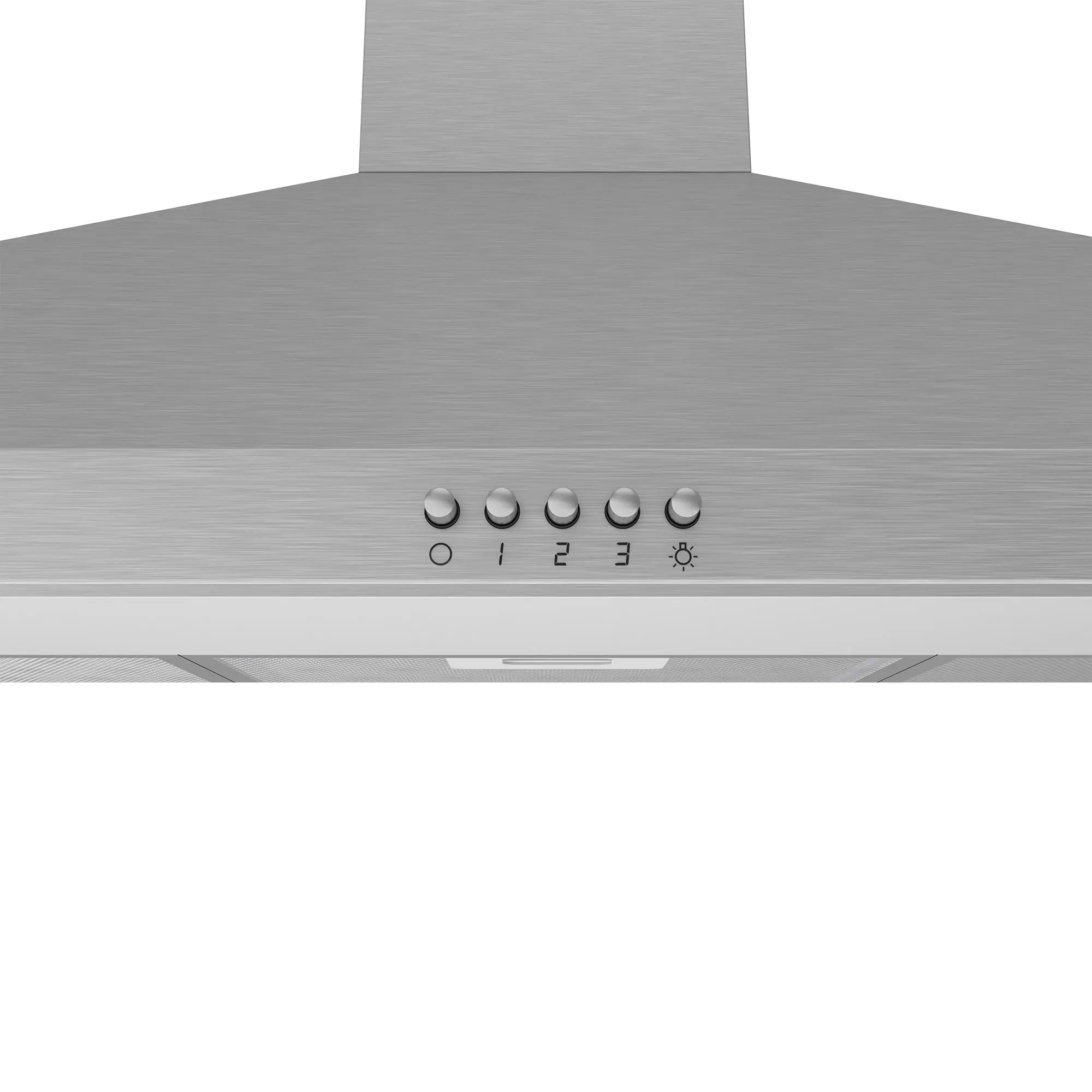 Maxi Hood 90cm Pyramid (D004X) Inox