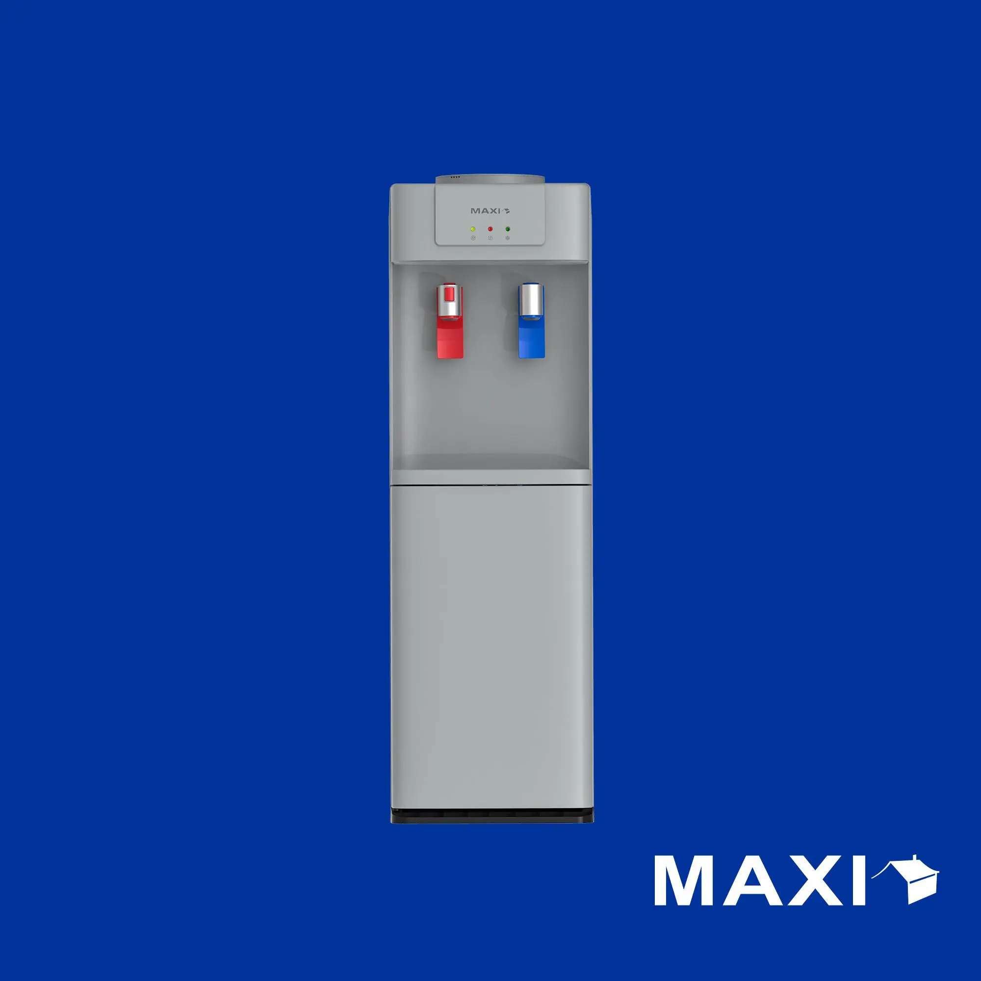 Maxi Water Dispenser (2435S-W) 2-Faucets Grey Maxi Water Dispenser (2435S-W) 2-Faucets Grey