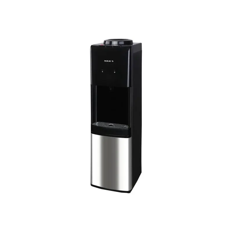 Maxi Water Dispenser (YL1242S) 3-Faucets Silver & Black