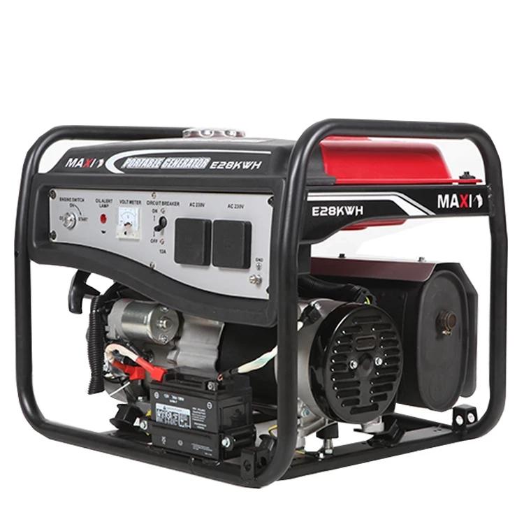 Maxi Generator 3.5kVa | 2.8kW | with Key & Wheels (E28KWH)