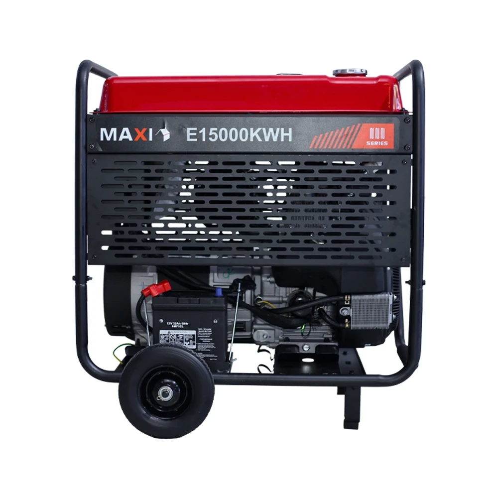Maxi Generator 3-PHASE 18.75kVa | 15kW | with Key & Wheels (E15000KWH) Maxi Generator 3-PHASE 18.75kVa | 15kW | with Key & Wheels (E15000KWH)