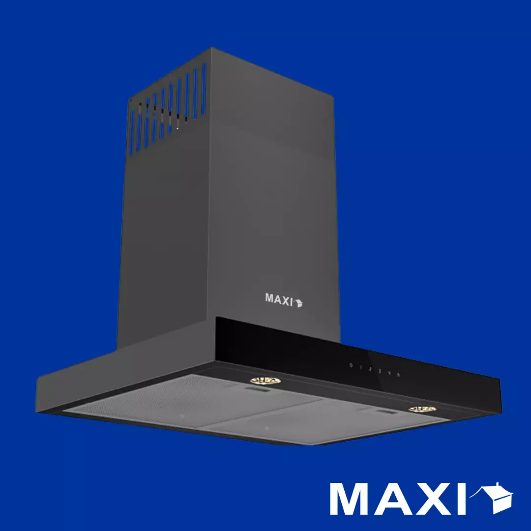 Maxi Hood 90cm T-Type (D011BL) Black Glass Maxi Hood 90cm T-Type (D011BL) Black Glass