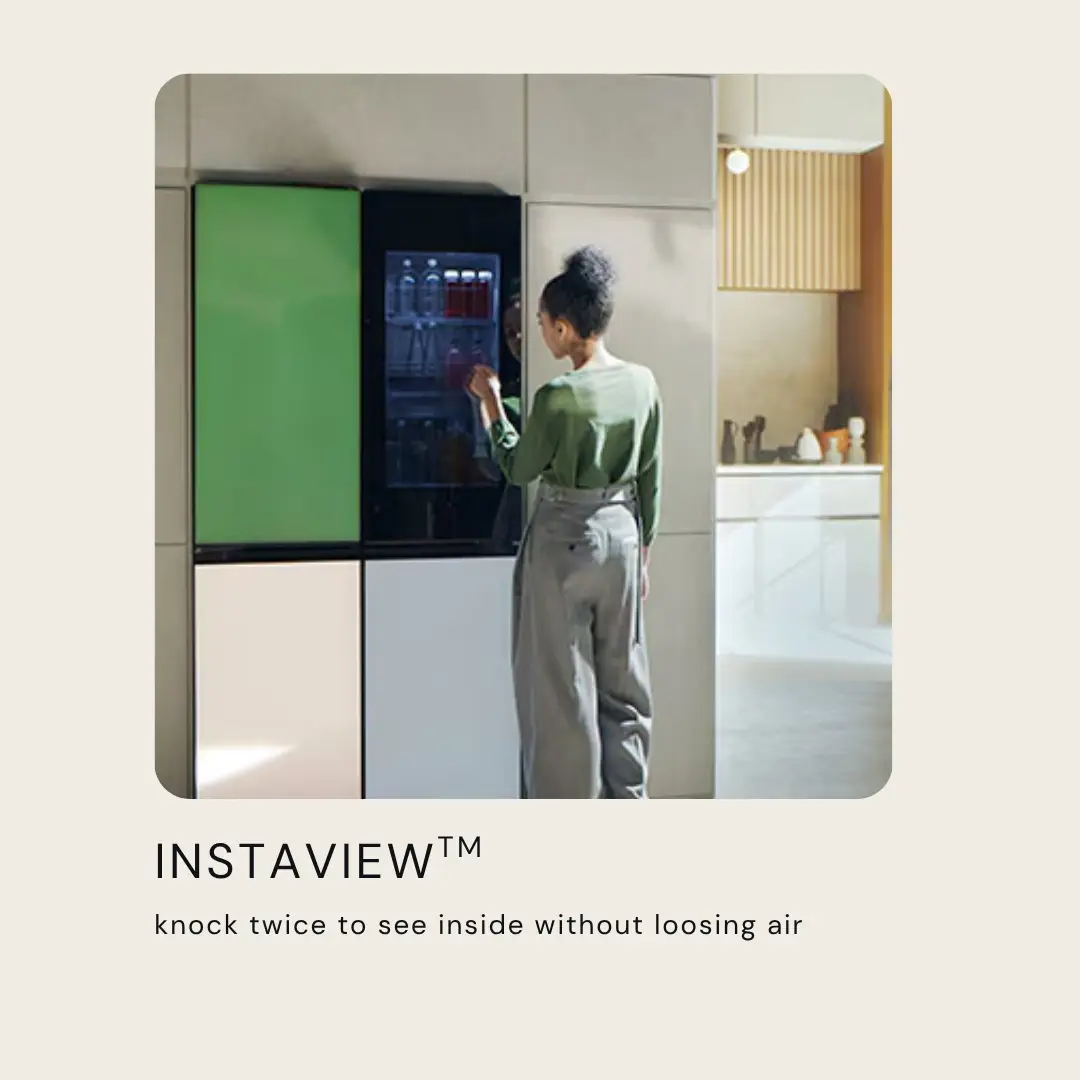LG Cross Door Refrigerator 671L MoodUP InstaView LG Cross Door Refrigerator 671L MoodUP InstaView