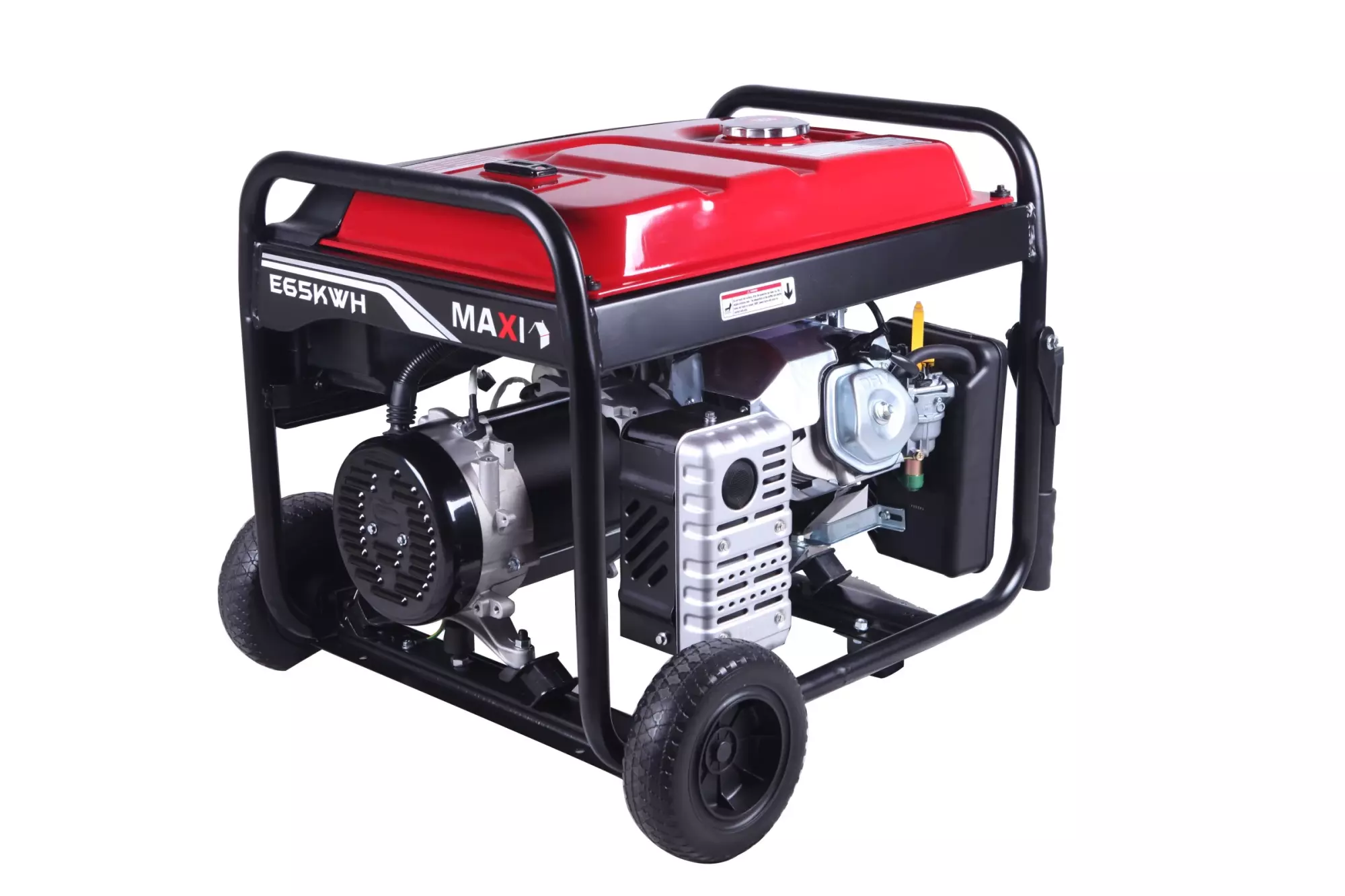 Maxi Generator 8.1kVa | 6.5kW | with Key & Wheels (E65KWH) Maxi Generator 8.1kVa | 6.5kW | with Key & Wheels (E65KWH)