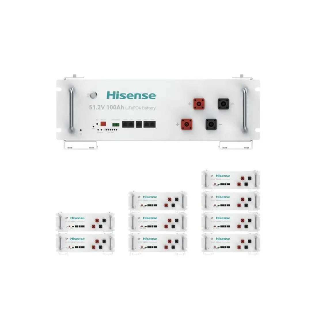 Hisense Low Voltage LiFePO4 Battery (HEL5-E-BB1) 5.12 KWH Hisense Low Voltage LiFePO4 Battery (HEL5-E-BB1) 5.12 KWH