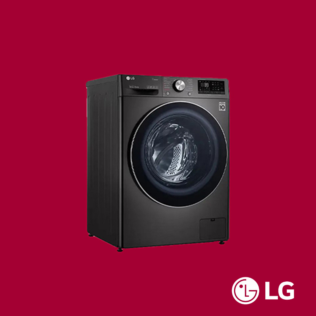 Lg front load 9kg f2v3fyp6je washing machine fouani