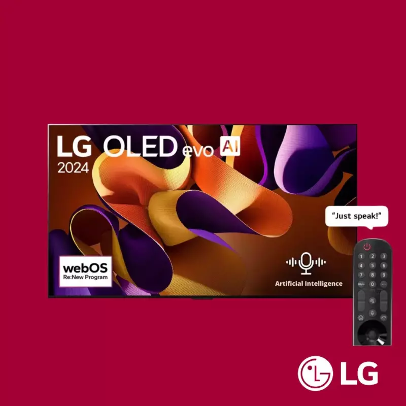 LG TV OLED 83 Inch G4 4K Smart TV AI Magic Remote webOS24