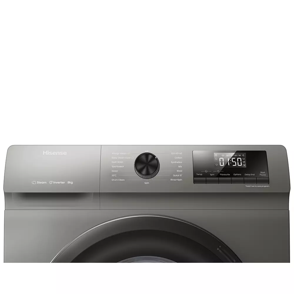 Hisense Front Load 8KG (WFQP8014T) Washing Machine Hisense Front Load 8KG (WFQP8014T) Washing Machine