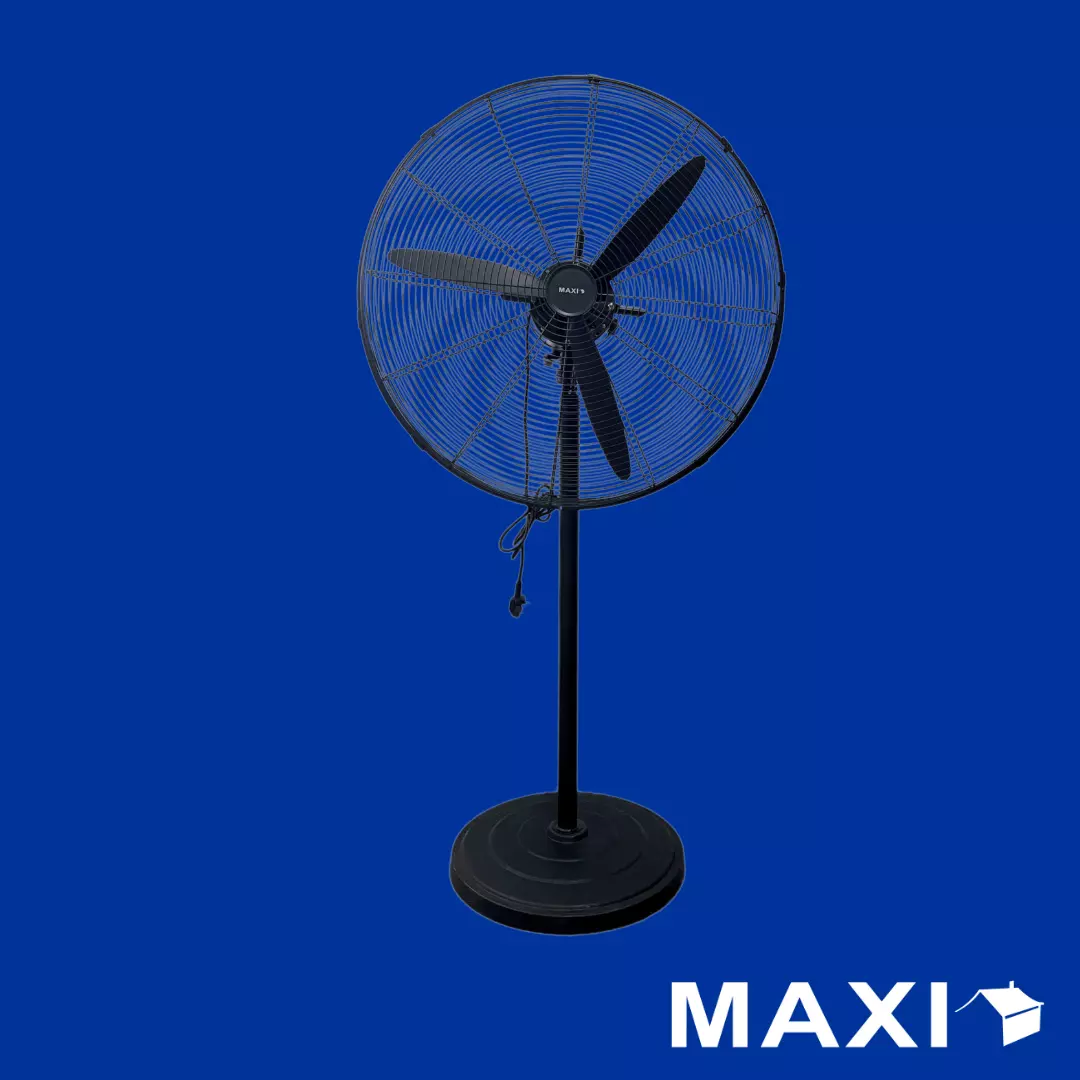 Maxi Standing Industrial Fan 26 inch Black (KFS-650) Maxi Standing Industrial Fan 26 inch Black (KFS-650)