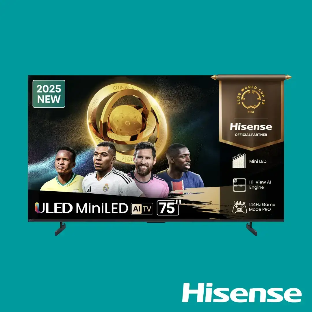 Hisense TV ULED 75 Inch U7Q 4K Smart TV Mini-LED 144Hz VRR QLED Gaming TV