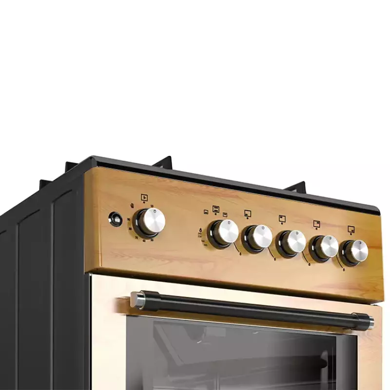 Maxi Gas Cooker 60x60 CM (3+1) Burners IGL Wood (TR)