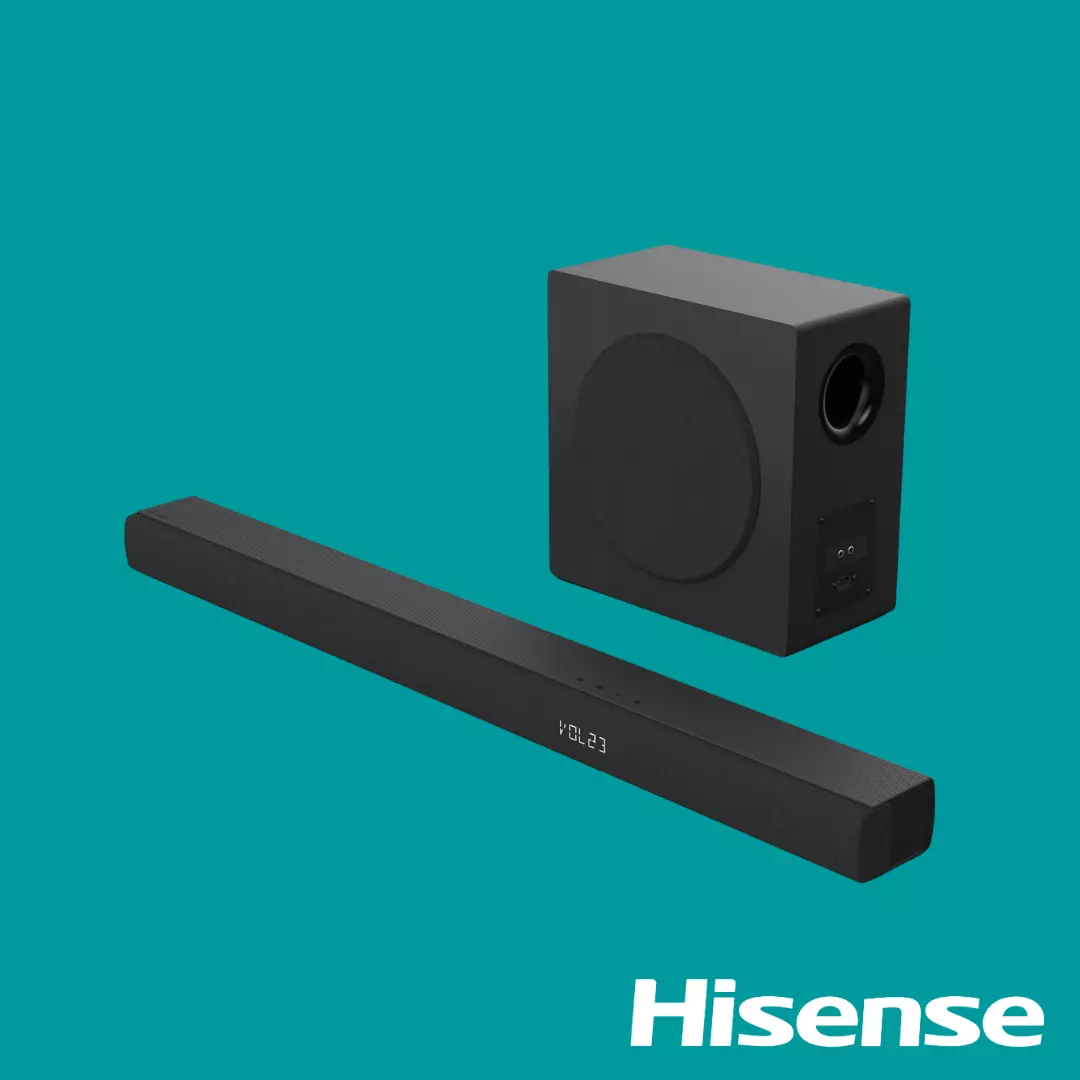 Hisense Soundbar with Subwoofer 480W 3.1CH (HS3100) Hisense Soundbar with Subwoofer 480W 3.1CH (HS3100)