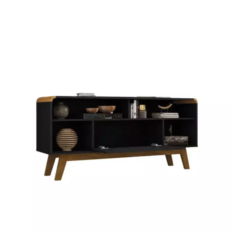 Maxi Lazuli TV Stand 136CM (Black Matte)