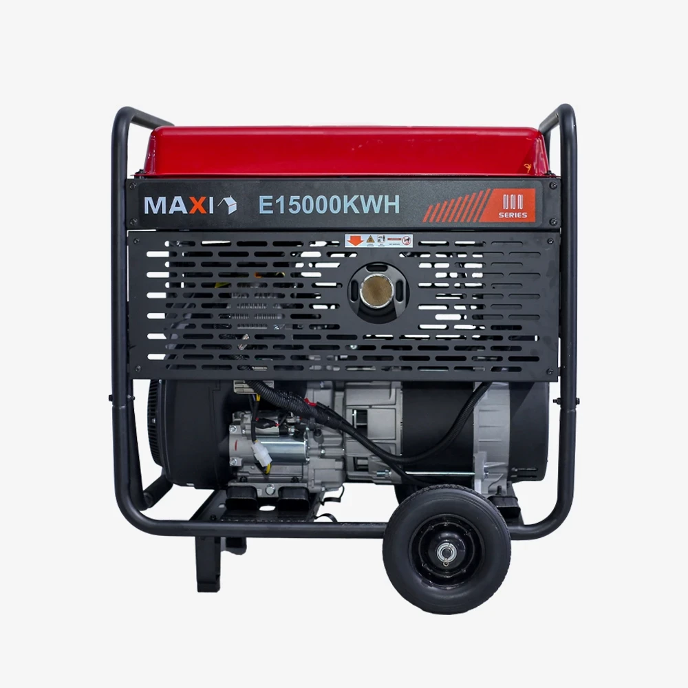 Maxi Generator 3-PHASE 18.75kVa | 15kW | with Key & Wheels (E15000KWH) Maxi Generator 3-PHASE 18.75kVa | 15kW | with Key & Wheels (E15000KWH)