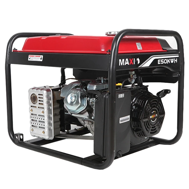 Maxi Generator 6.25kVa | 5.0kW | with Key & Wheels (E50KWH) Maxi Generator 6.25kVa | 5.0kW | with Key & Wheels (E50KWH)