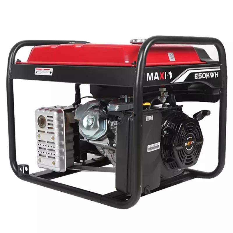 Maxi Generator 6.25kVa | 5.0kW | with Key & Wheels (E50KWH)