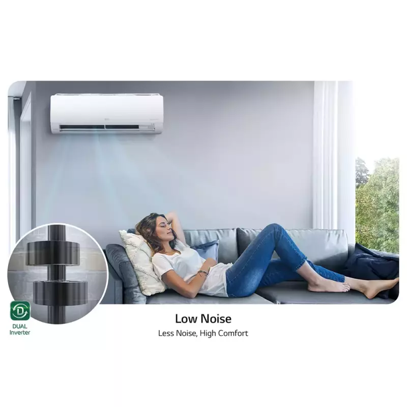 LG Split AC 1.0 HP Dual Inverter - Advanced Features